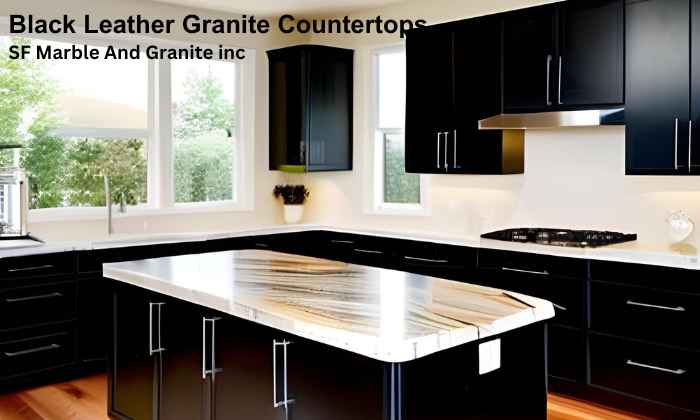 Black Leather Granite Countertops: Elevate Your Kitchen