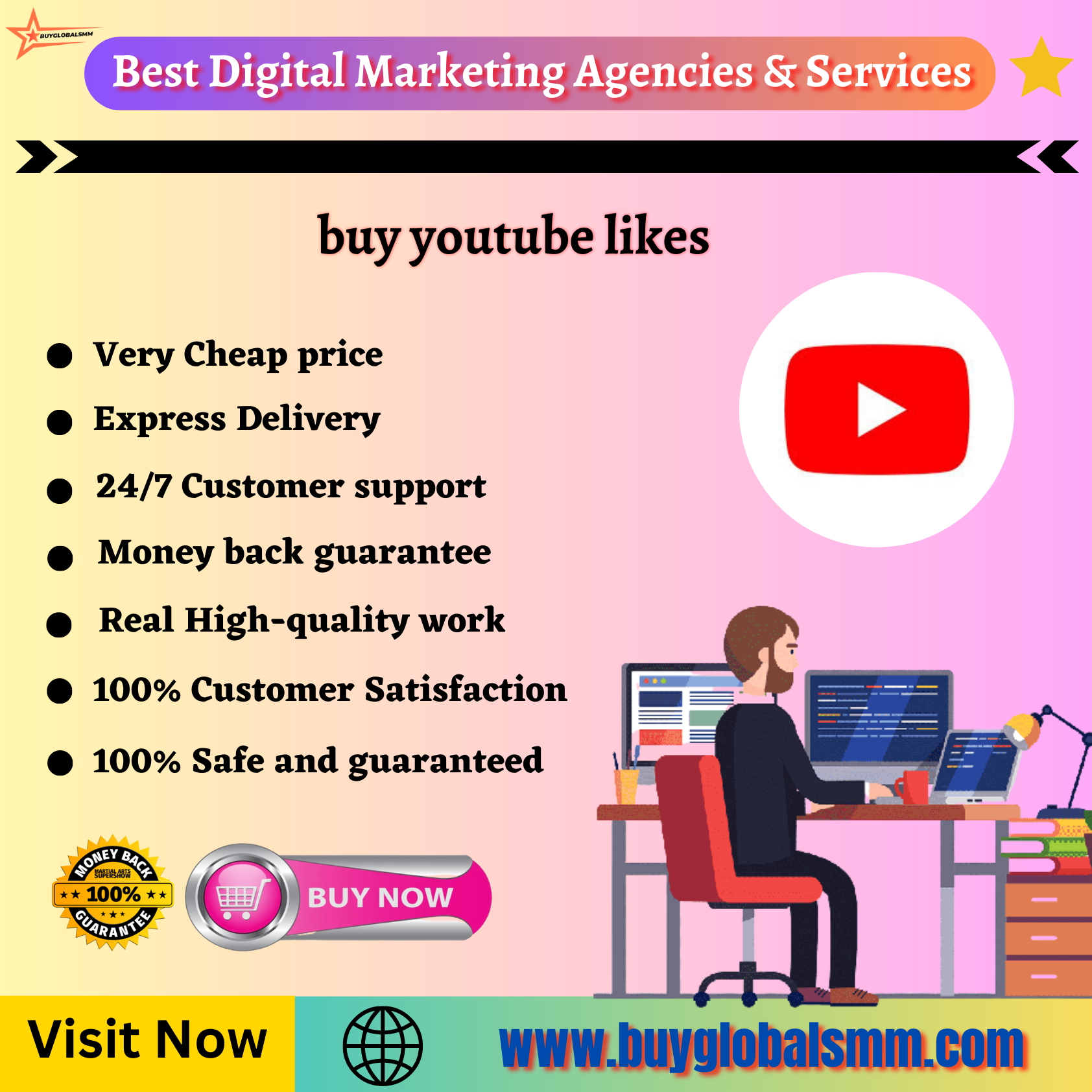 buy youtube likes-100% best service, and cheap...