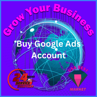 Buy Google Ads Account-100% Safe & Secure Service