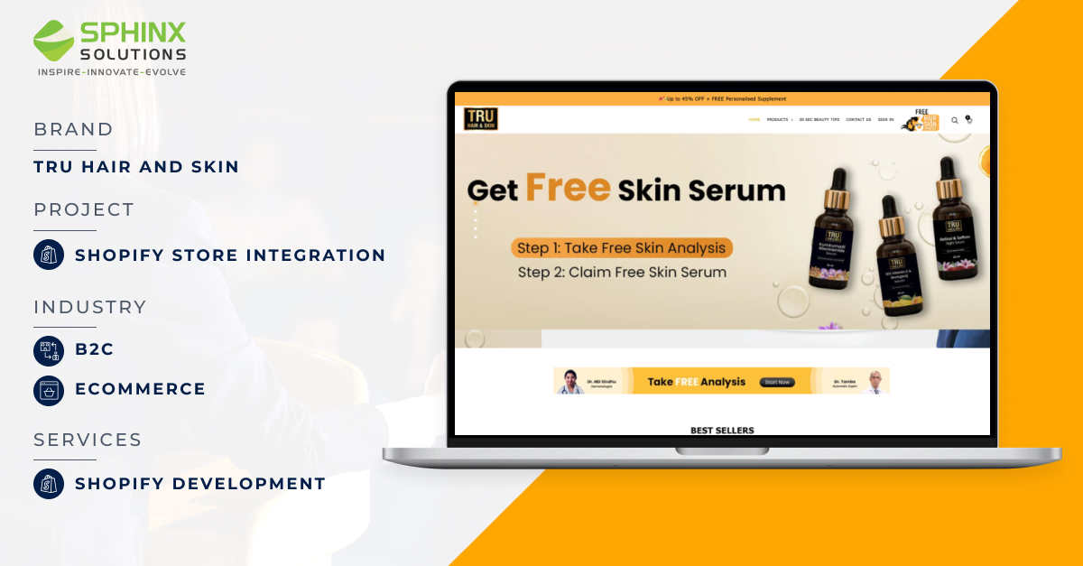 Tru Hair & Skin Case Study | Sphinx Solutions