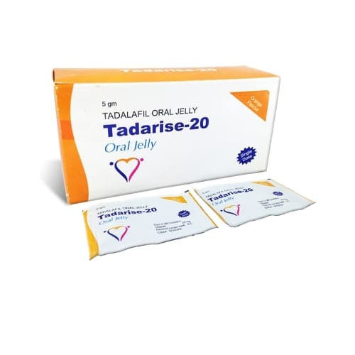 Tadarise Oral Jelly 20 Mg (Tadalafil) Online | Uses, Side Effects