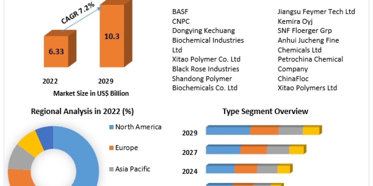 Polyacrylamide Market Growth Statistics Model, Potential Challenges, Driving Factor Segment, SWOT Analysis 2029