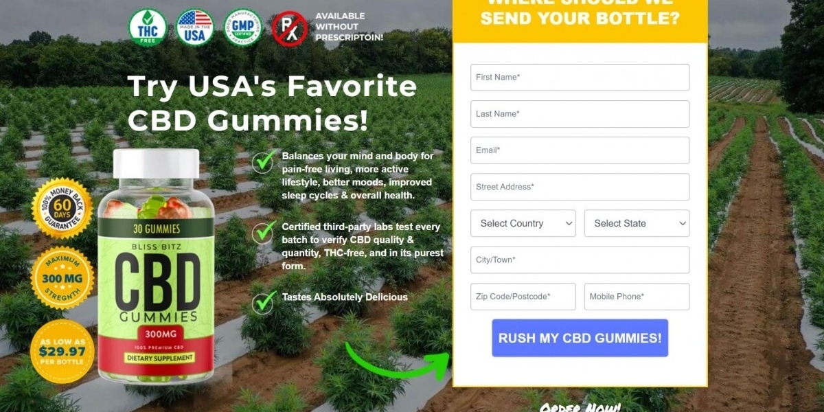 Bliss Blitz CBD Gummies Canada & USA {Price Updated}: Amazing Benefits & Ingredients