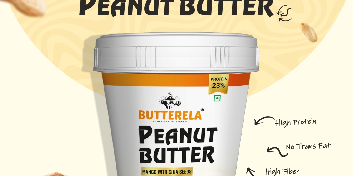 The creativity of unique and wholesome tasty and Healthy BUTTERELA Mango Peanut Butter