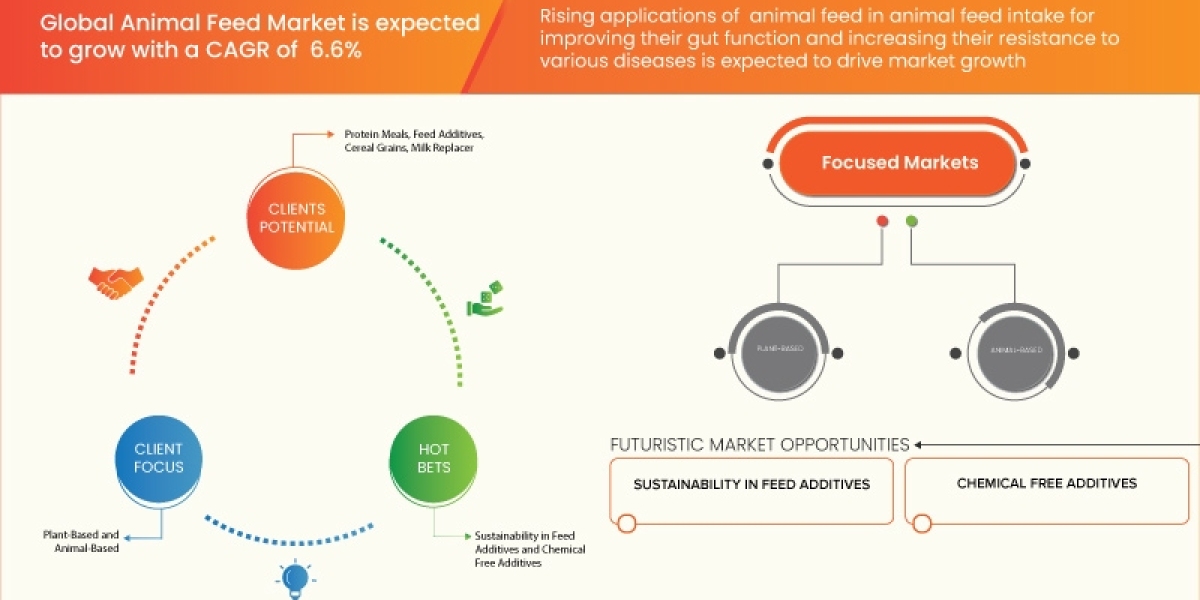 With CAGR of  6.6% Animal Feed Market is set to Witness Huge Demand by 2030