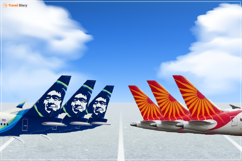 Air India and Alaska Airlines Partnership for USA Flights