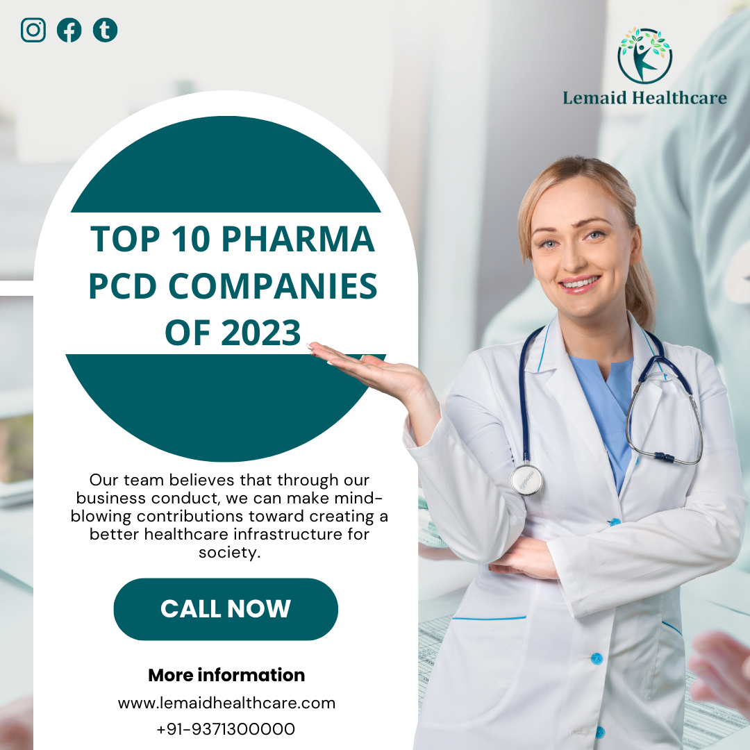 Top 10 Pharma PCD Companies of 2023