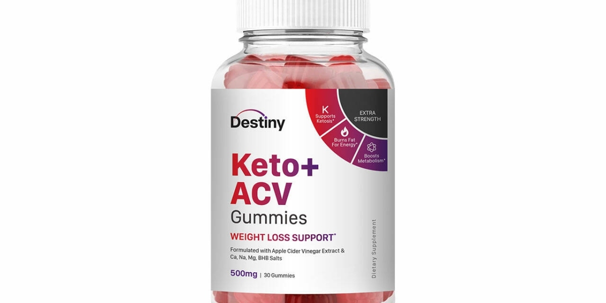 Destiny Keto ACV Gummies Fitness Booster!