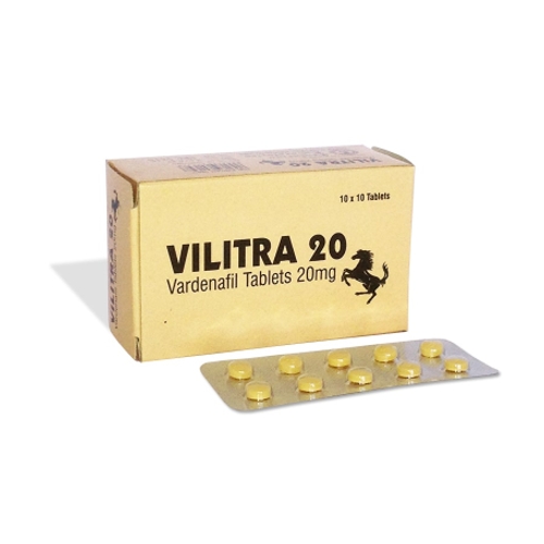 Vilitra tablet is an effective solution of erectile