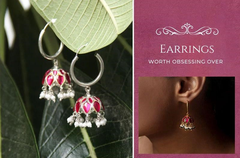 Unniyarcha's Sui Dhaga Earrings Collection