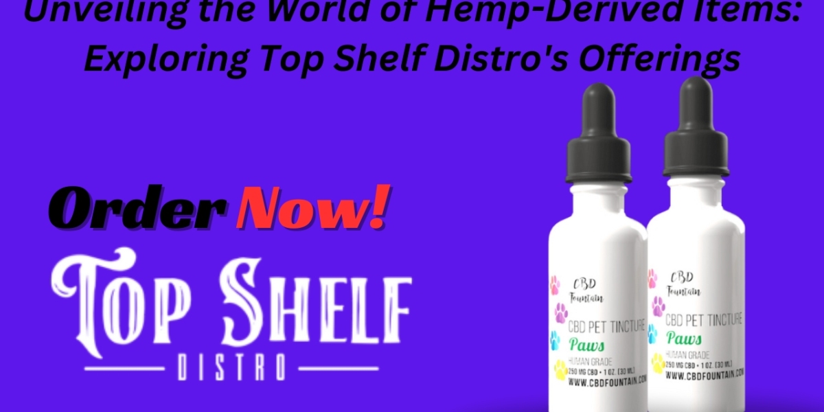 Unveiling the World of Hemp-Derived Items: Exploring Top Shelf Distro's Offerings