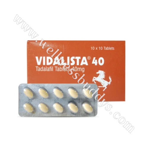 Buy Vidalista 40 mg | Get Stronger Erections | Order Now