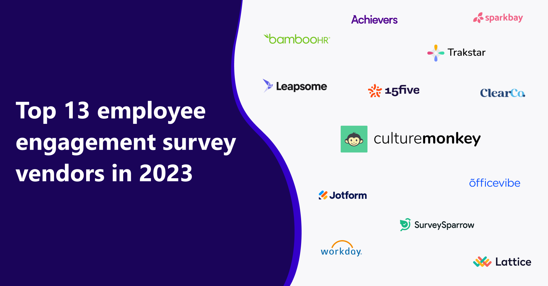Top 13 employee engagement survey vendors in 2023