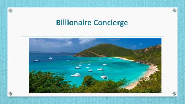 Effortless Living The Role of Personal Concierge Services | PPT