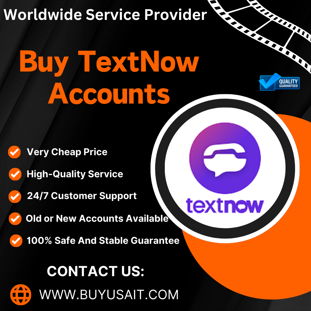 Buy TextNow Accounts - Verified Bulk TextNow Accounts for Sale