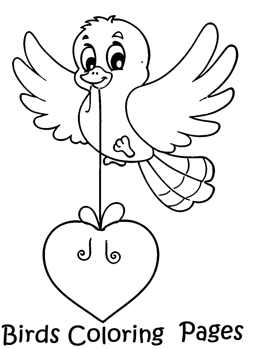 Birds Coloring Pages Free Online For Kids