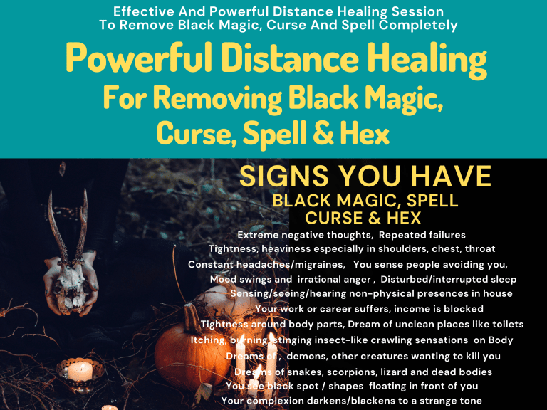 Hex Removal | Curse Removal | Black Magic Cleanse | Witchcraft Removal