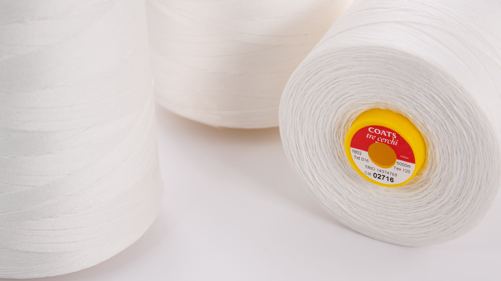Cotton Sewing Thread | Long-Staple Cotton Fiber | Coats