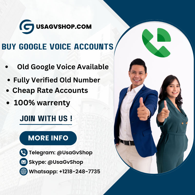 Buy Google Voice Accounts -Buy GVoice GV Number