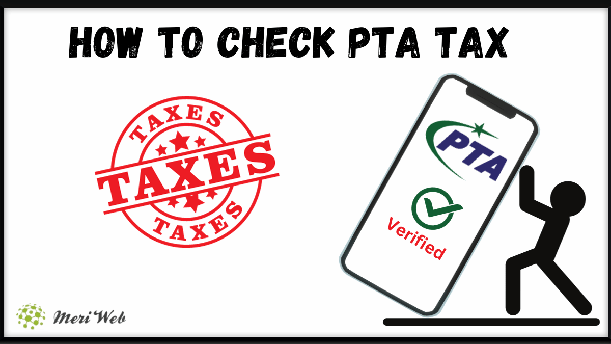 How to Check PTA Tax? A Comprehensive Guide! - Meri Web
