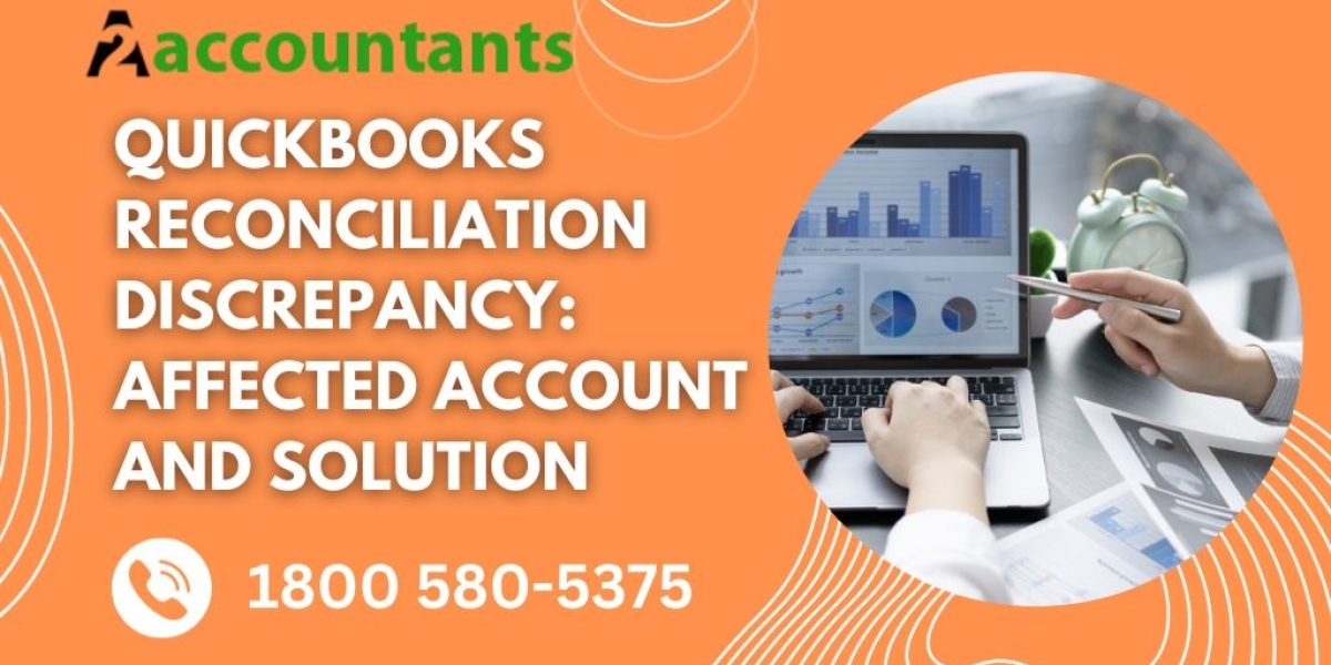 QuickBooks Reconciliation Discrepancy: Affected Account and Solution