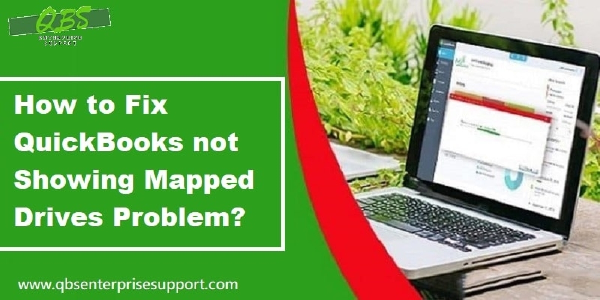 QuickBooks is Not Showing Mapped Drives Problem