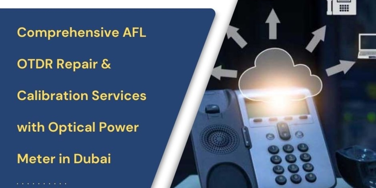 Comprehensive AFL OTDR Repair & Calibration Services with Optical Power Meter in Dubai