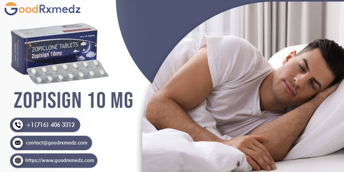 Zopisign 10mg: A Promising Solution for Improved Sleep and Anxiety Relief"