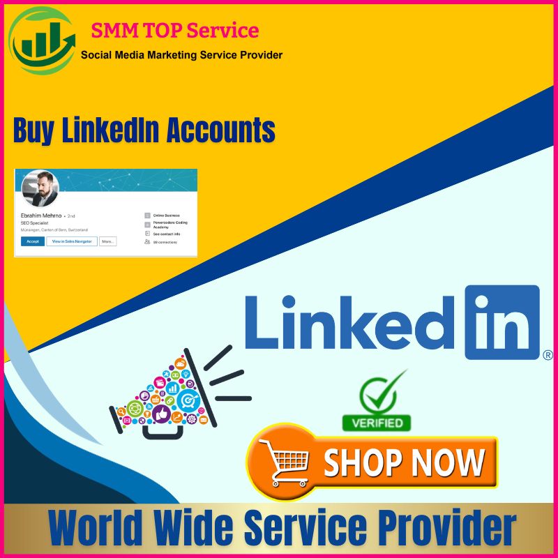 Buy Linkedin Accounts - 100% Real, PVA, Premium Bulk.