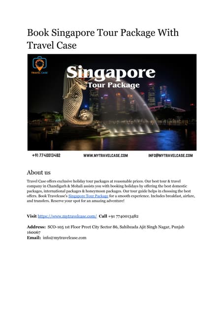 Book Singapore Tour Package With Travel Case.pdf