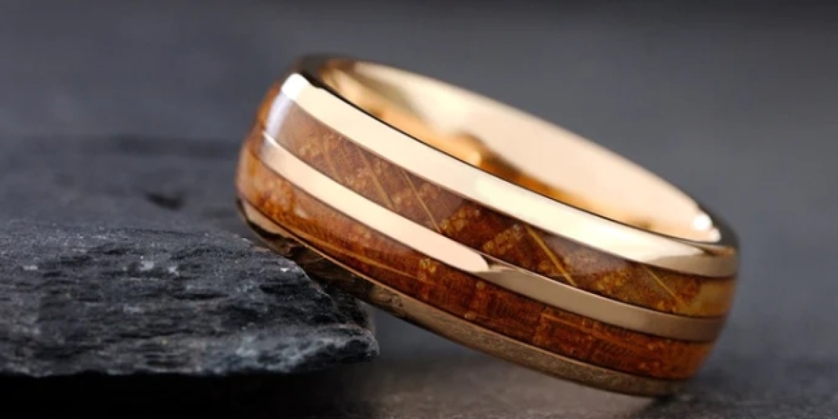 Crafting Forever: The Artistry Behind Whiskey Barrel Wedding Rings