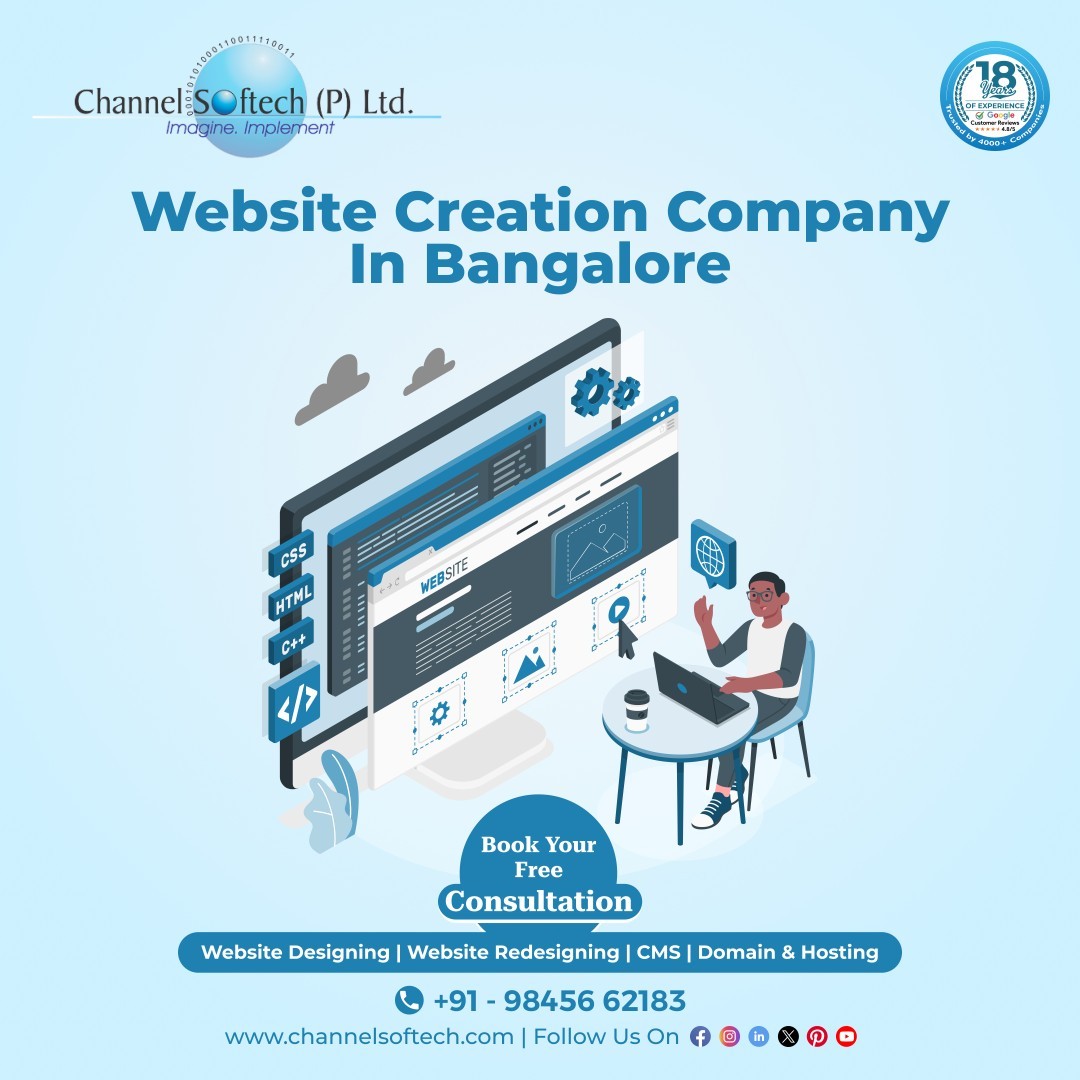 Leading the Way in Website Creation and Design in Bangalore – Site Title