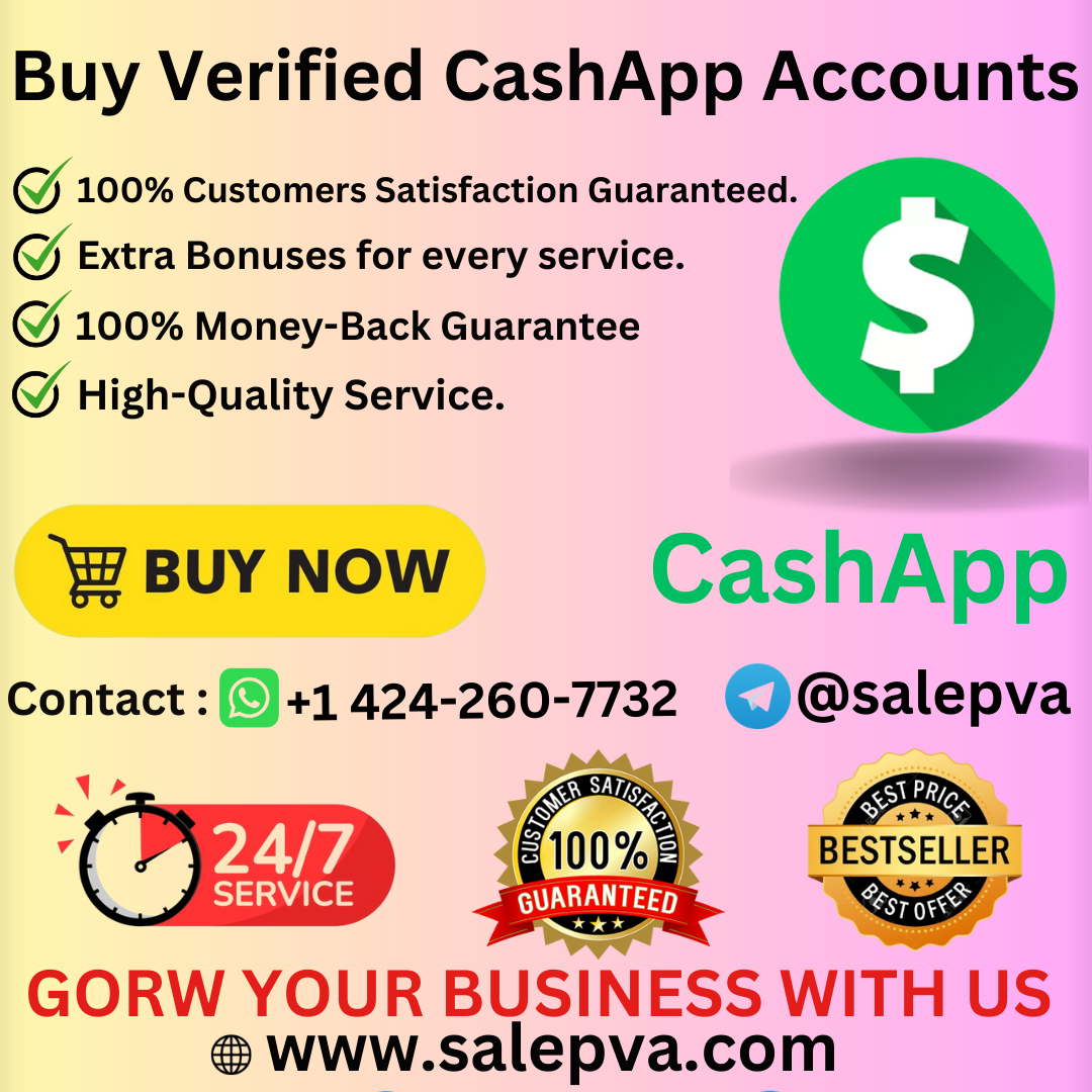 Buy Verified Cash App Accounts - Best 100% US KYC verified..