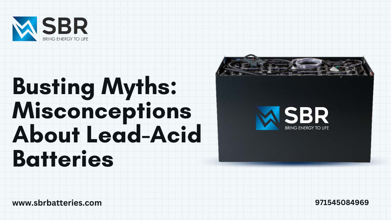 Busting Some Common Misconceptions about Lead-Acid Batteries | SBR Batteries