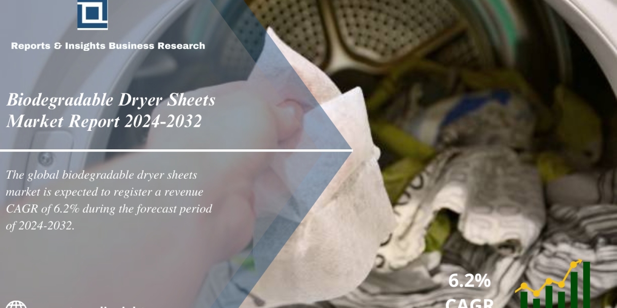 Biodegradable Dryer Sheets Market 2024 to 2032: Global Size, Trends, Share and Forecast Report