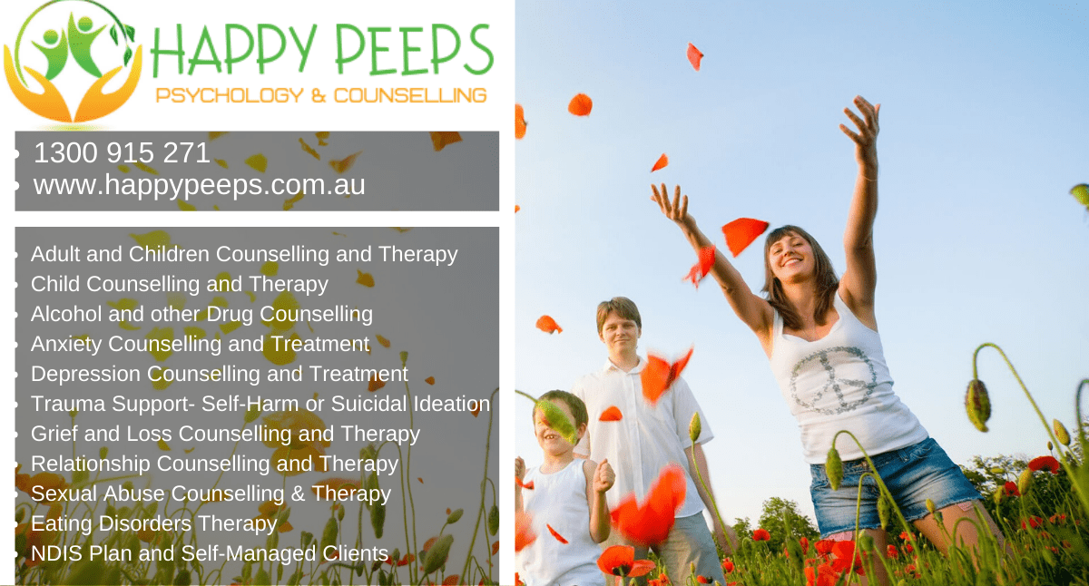 NDIS Support Coordination Brisbane Psychosocial Recovery Coach - Happy Peeps Counselling & Therapy Brisbane %