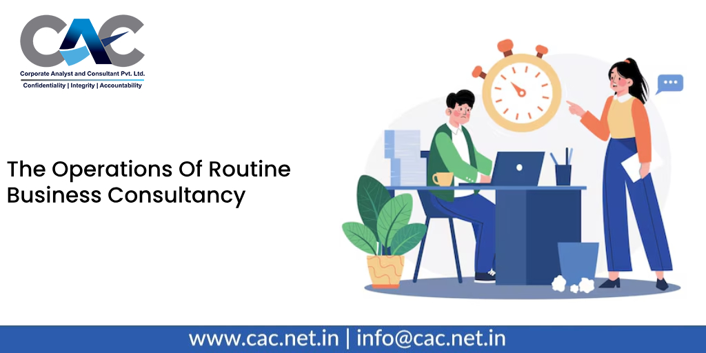 The Operations Of Routine Business Consultancy