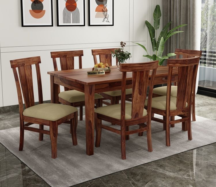 Buy 6 Seater Dining Table Set Online at Up to 75% Off
