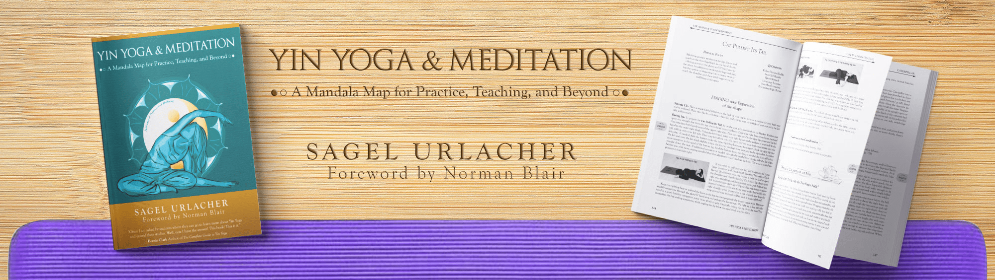 Yin Yoga & Meditation Book by Sagel Urlacher