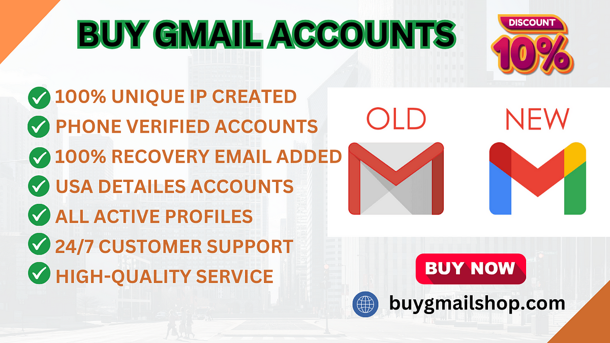 What are the best sites to buy Gmail accounts With Active Profile Recovery Emails | by Davida Smith | May, 2024 | Medium
