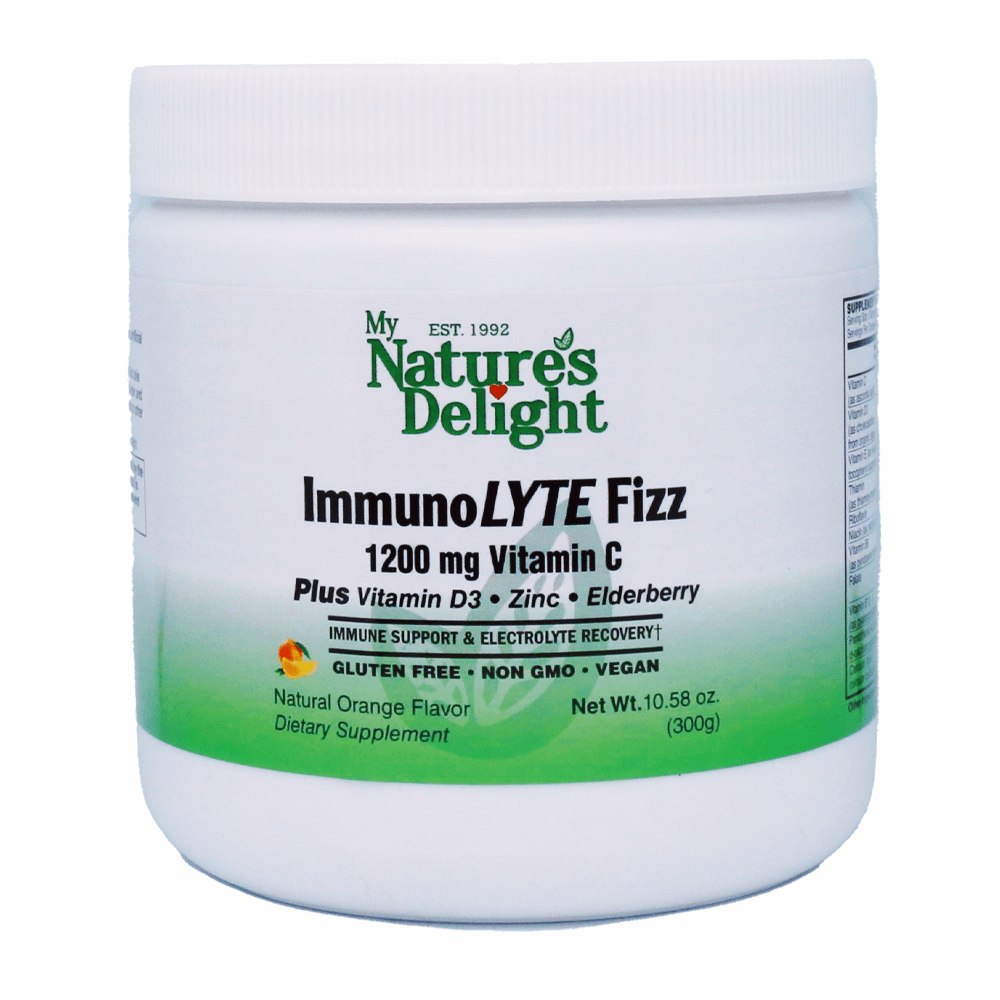 Immunolyte Fizz Orange Powder | My Nature's Delight