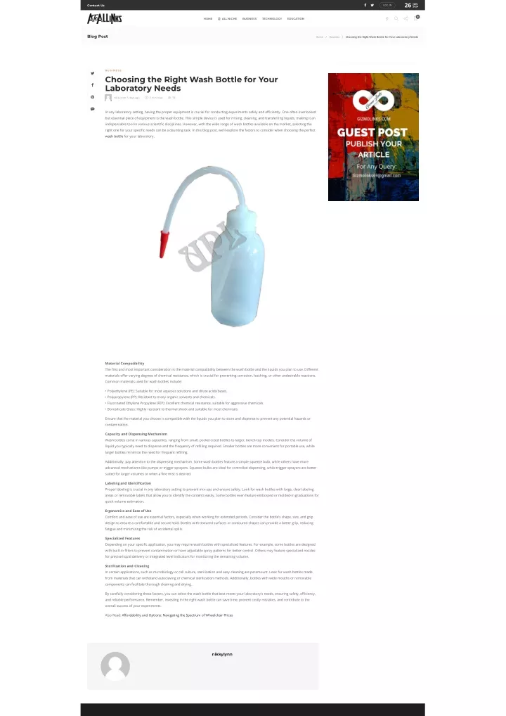 PPT - Choosing the Right Wash Bottle for Your Laboratory Needs PowerPoint Presentation - ID:13347448