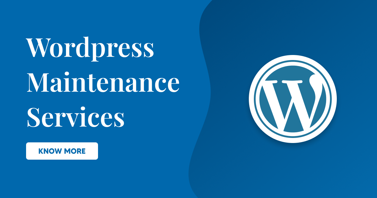 WordPress Maintenance Services | WordPress Maintenance Company
