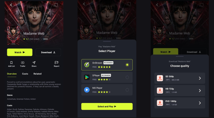 OnStream APK - Streaming app for Free Movies & TV Shows 2024