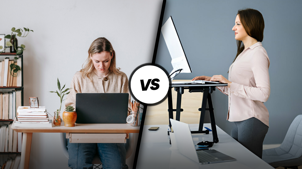 Standing Desk vs. Sitting Desk: The Ultimate 2024 Showdown - Onergon