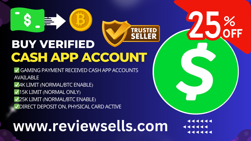 Buy Verified Cash App Account - Best 100% BTC Enable Account