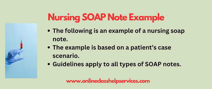 Nursing SOAP Notes Example | SOAP Note Writer