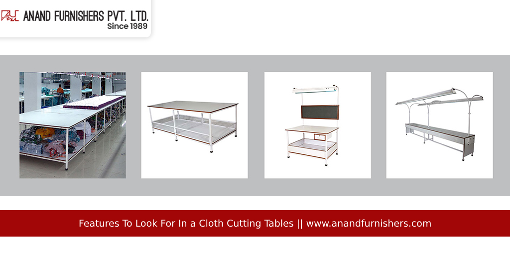 Essential features to look for in a cloth cutting table