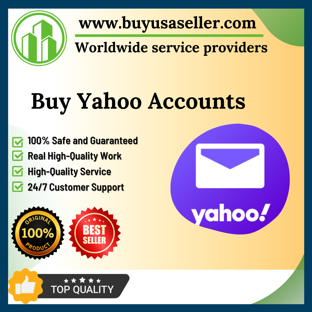 Buy Yahoo Accounts | Yahoo Email PVA 100% Verified