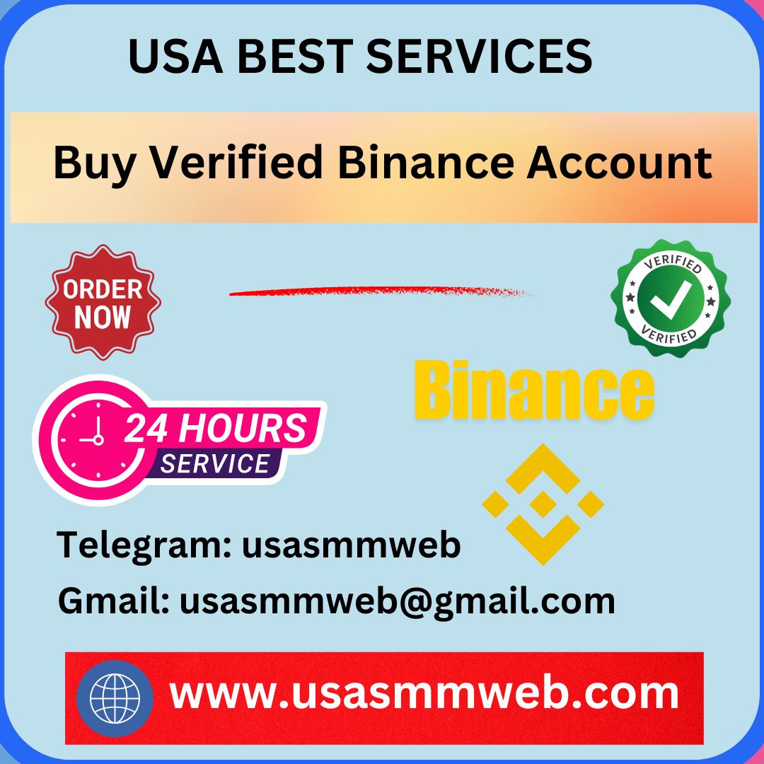 Buy Verified Binance Account - USASMMWEB